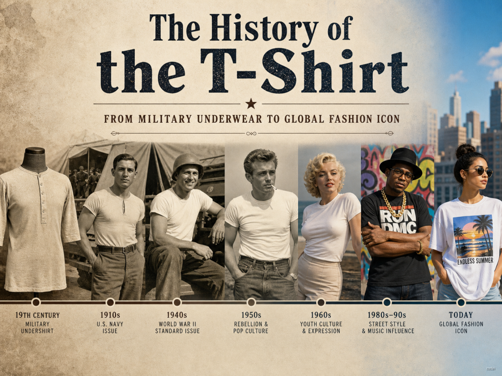 the history of t-shirts
